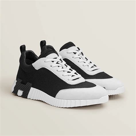 hermes bouncing sneaker black and white|Hermes bouncing sneakers multicolore.